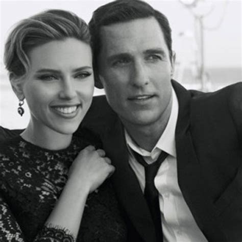 dolce gabbana matthew mcconaughey scarlett|Matthew McConaughey and Scarlett Johansson Film Fashion Ad .